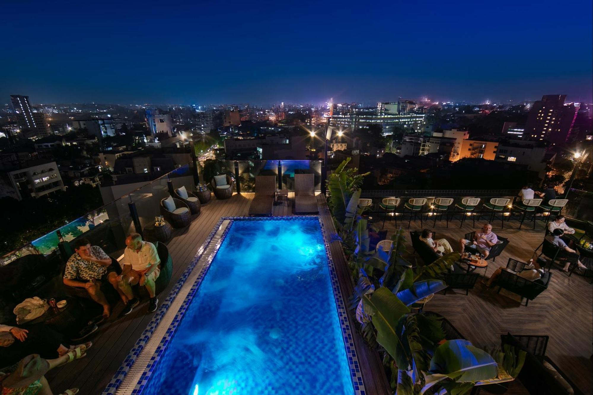 May De Ville Corner Hotel Hanoi Exterior foto