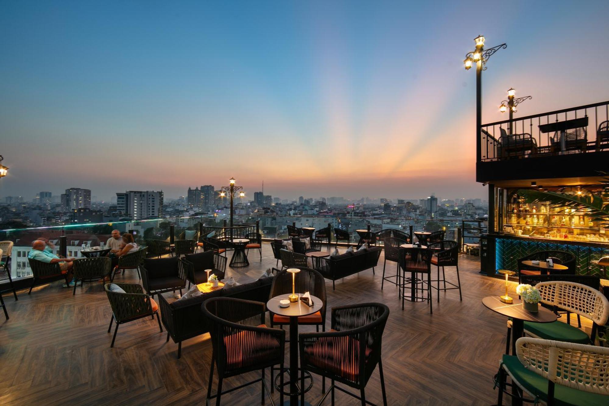 May De Ville Corner Hotel Hanoi Exterior foto