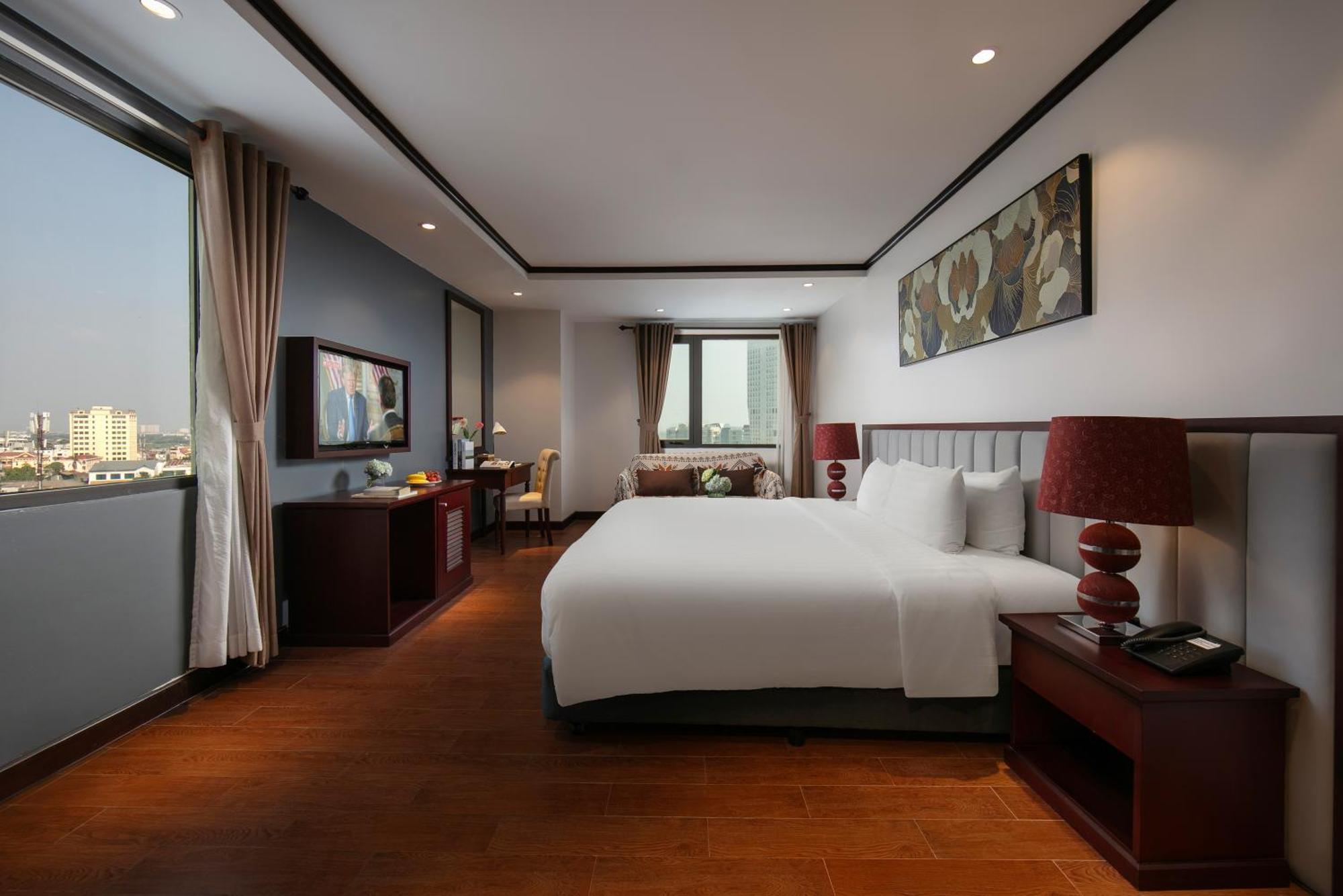 May De Ville Corner Hotel Hanoi Exterior foto