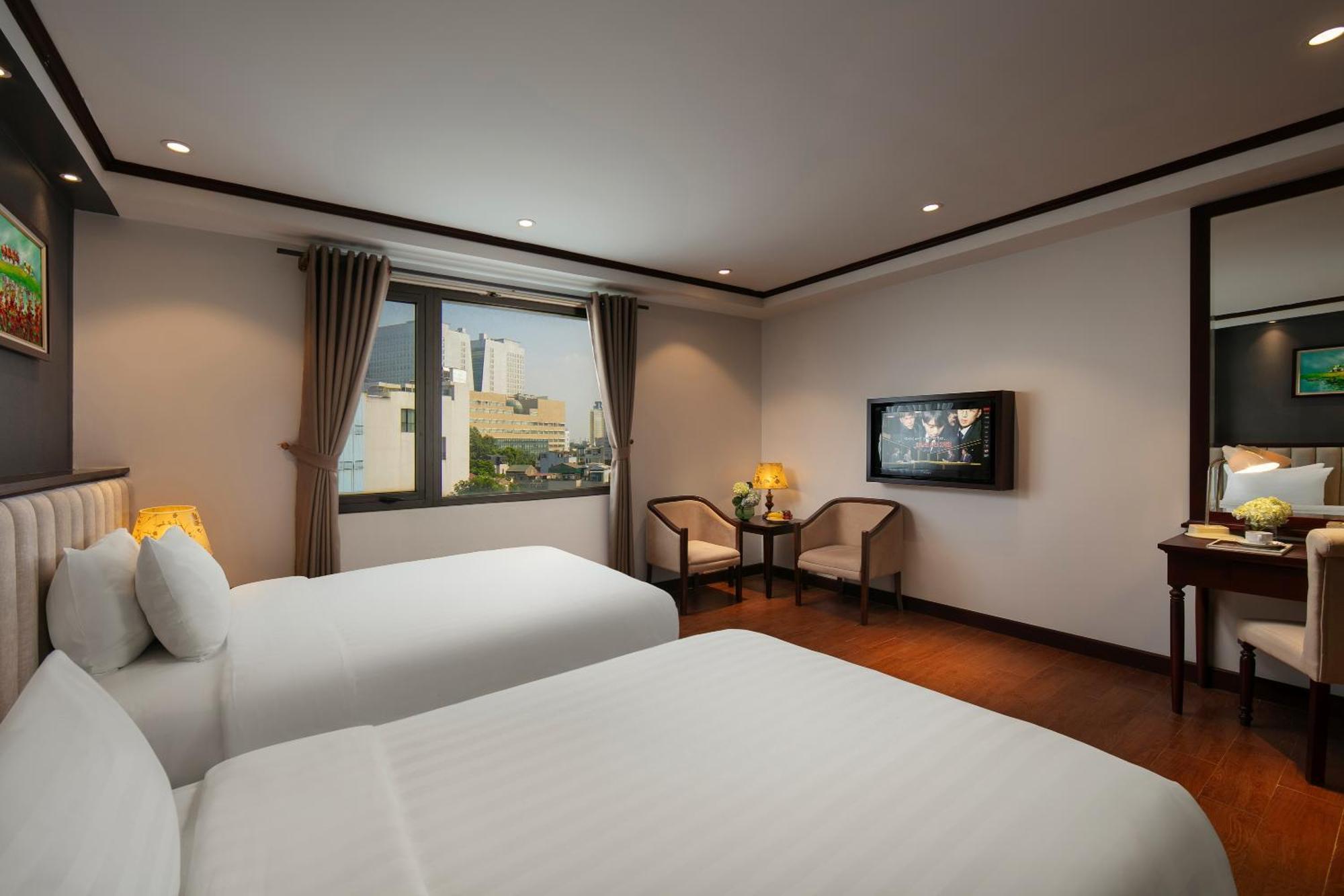 May De Ville Corner Hotel Hanoi Exterior foto