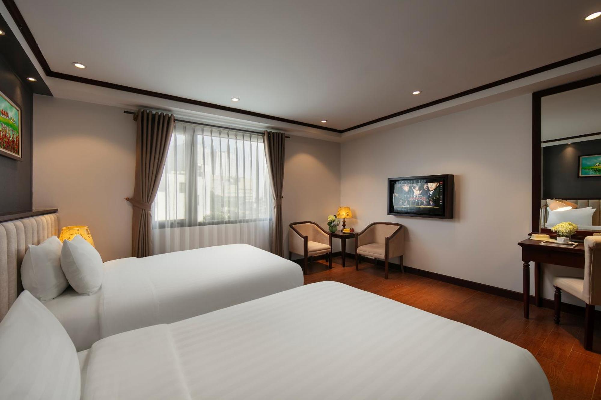 May De Ville Corner Hotel Hanoi Exterior foto
