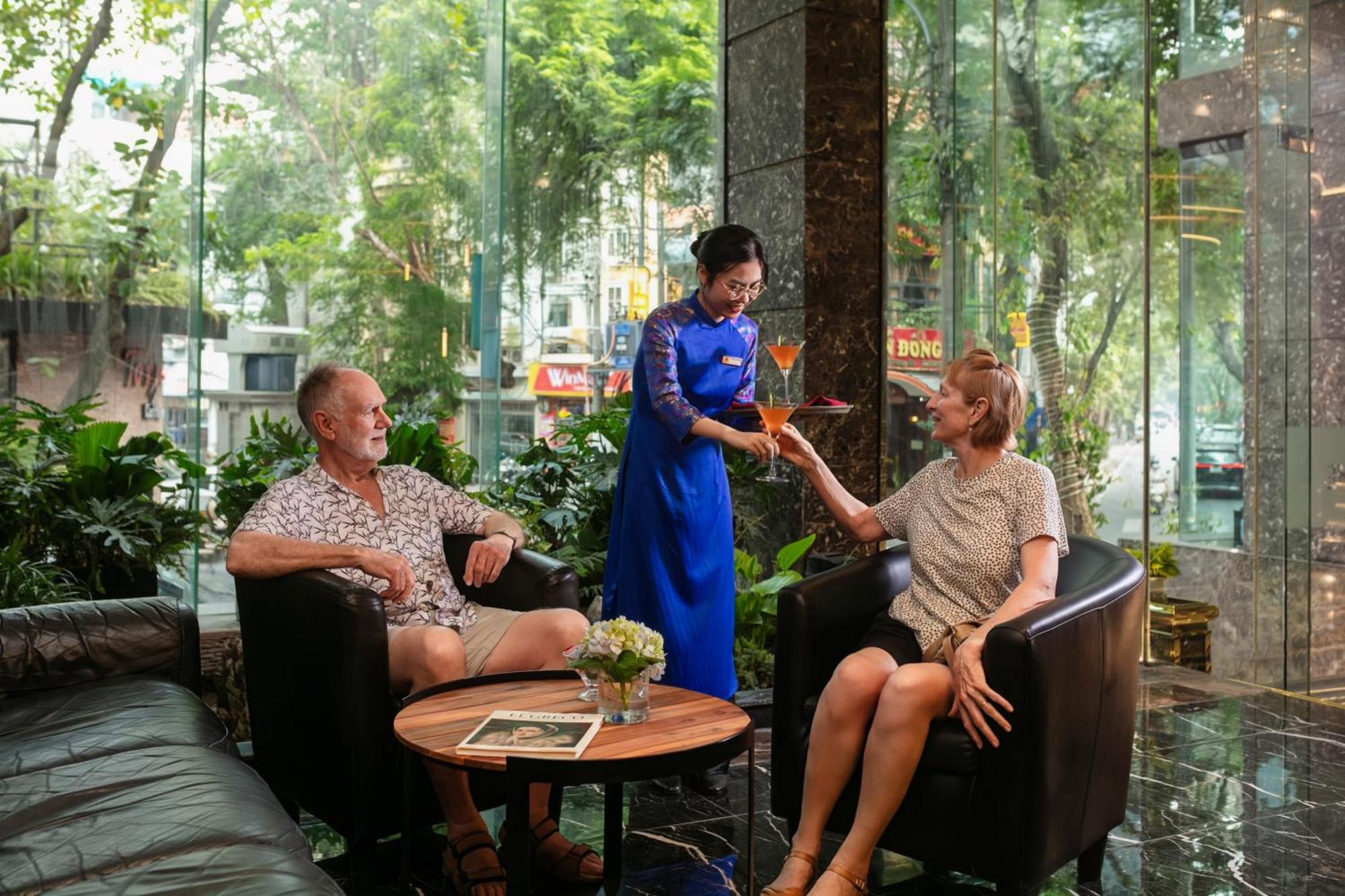 May De Ville Corner Hotel Hanoi Exterior foto