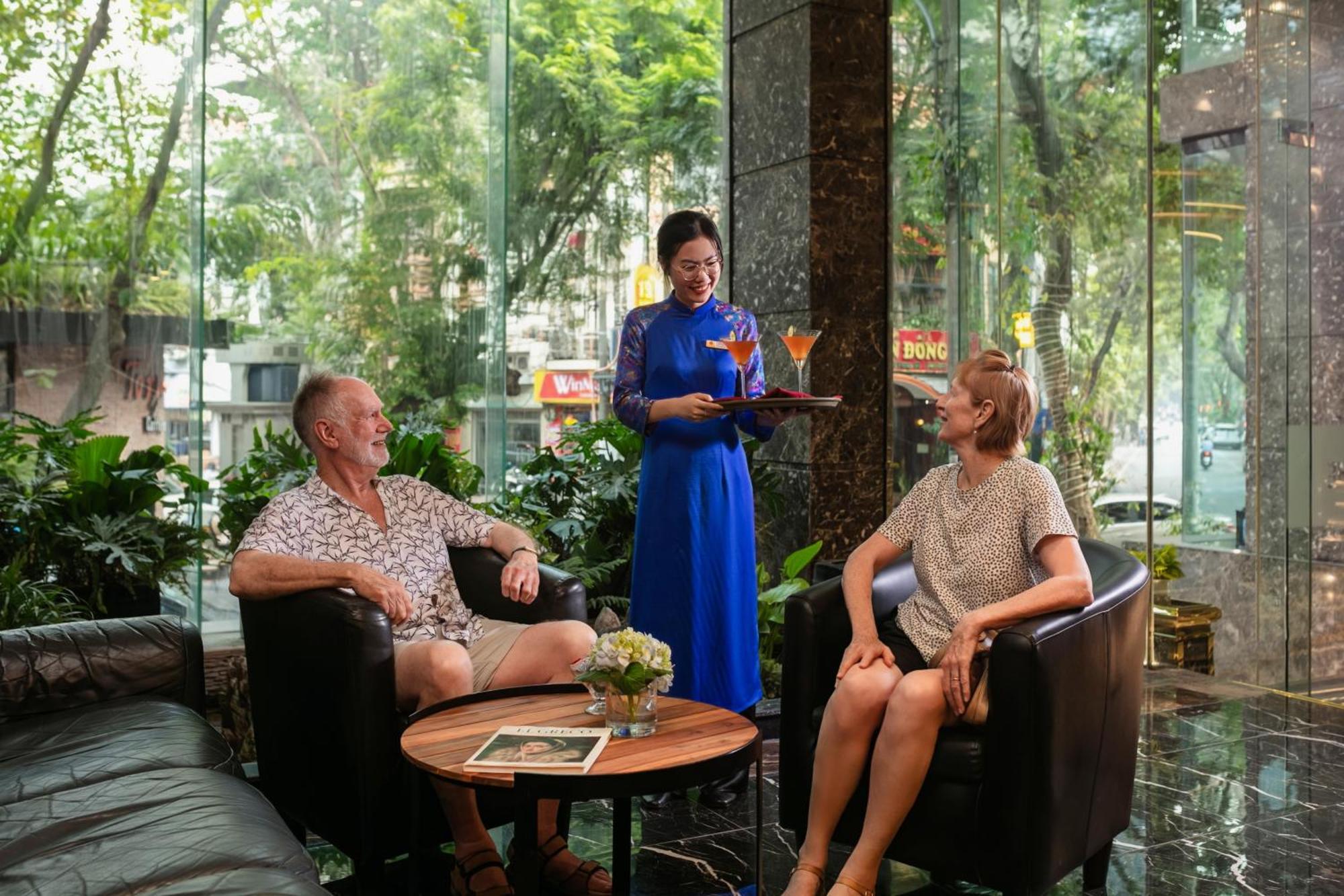 May De Ville Corner Hotel Hanoi Exterior foto